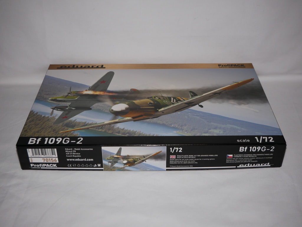 Eduard 1:72 Scale Plastic Kit Messerschmitt Bf 109G-2 ProfiPACK Edition - 70156