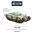 Warlord Games Bolt Action 1:56 Scale WWII Churchill Infantry Tank - (402011002)