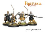 Fireforge Games Samurai Wars 28mm Hard Plastic Sohei Warrior Monks - SWMO01-BS