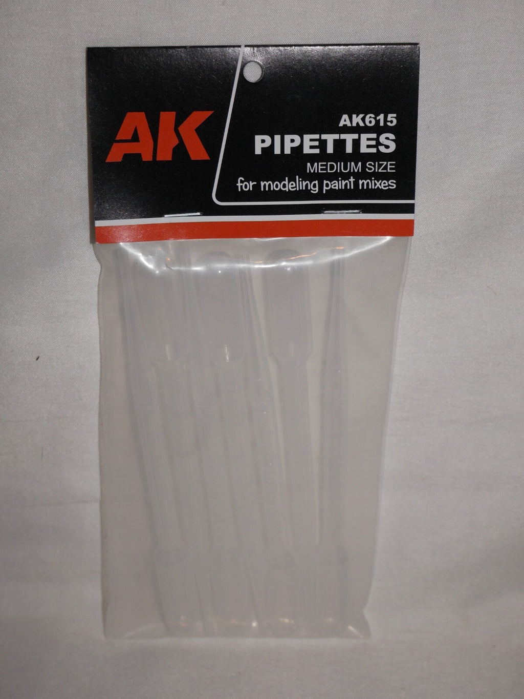 AK Interactive Medium Size Pipettes For Modeling Paint Mixes (7 pcs) - AK615