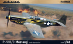 Eduard 1:48 Scale P-51B/C Mustang With Dorsal Fin ProfiPACK Edition Kit - 82108
