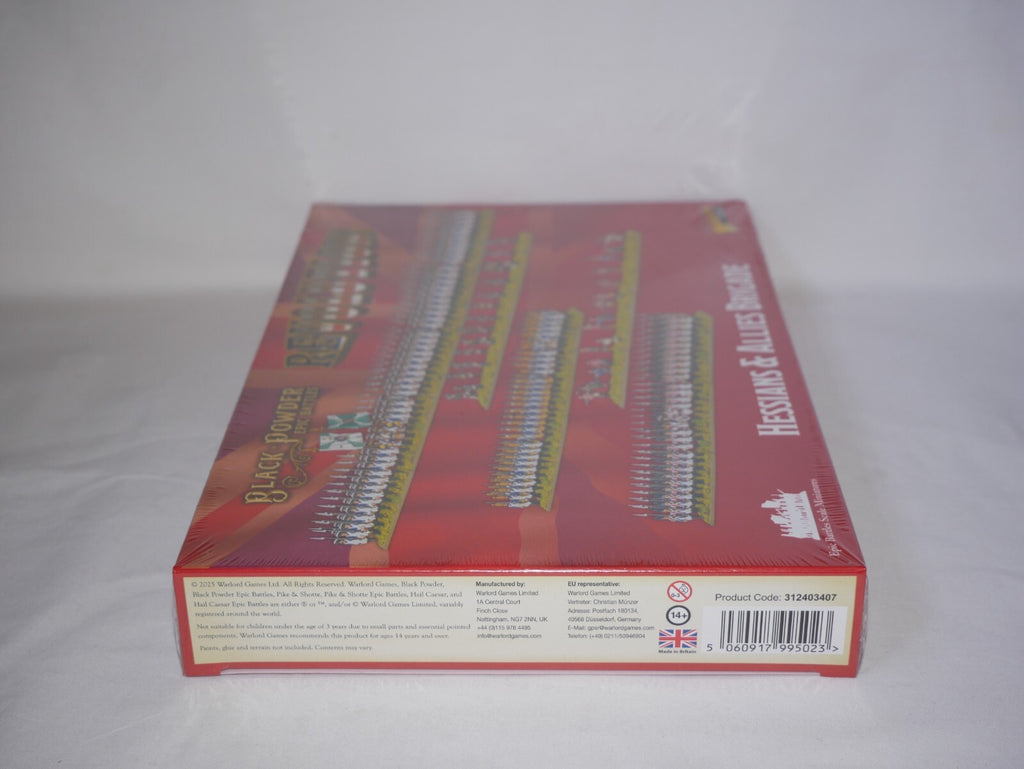 Black Powder Epic Battles Revolution 15mm Hessians & Allies Brigade - 312403407