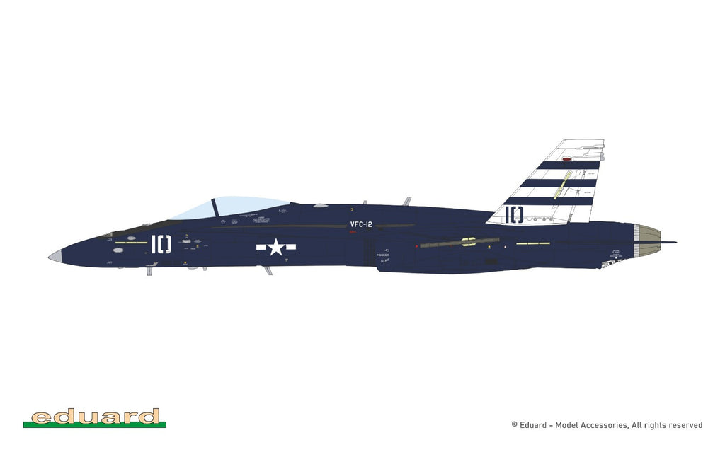 Eduard 1:48 Scale McDonnell Douglas F/A-18C Hornet Legacy Limited Edition 11195