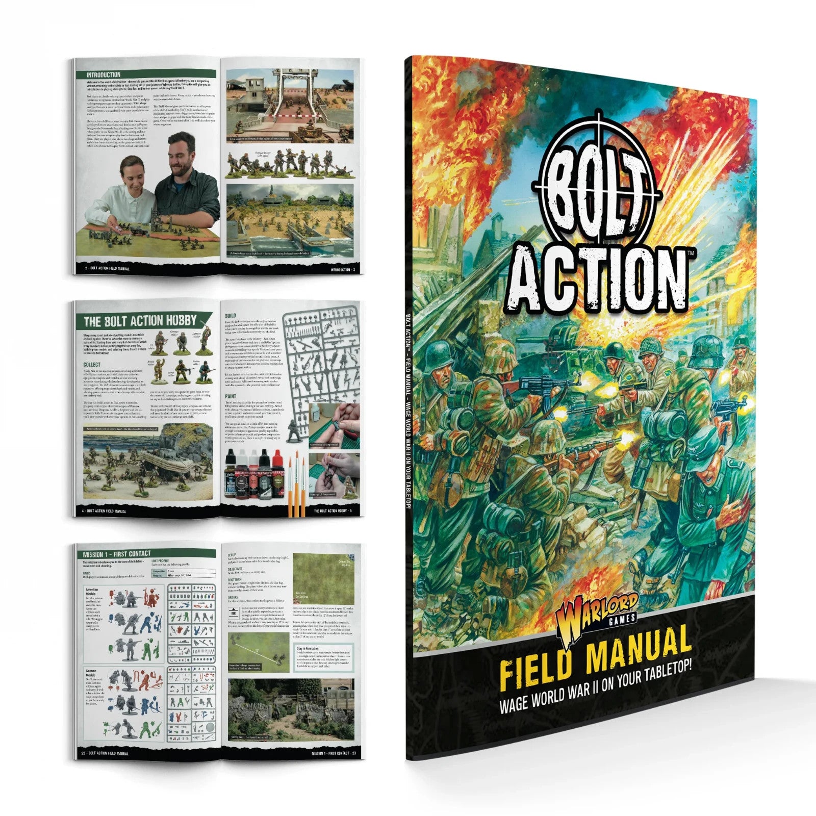 Warlord Games Bolt Action 1:56 Scale WWII Introduction Starter Set - (401510006)
