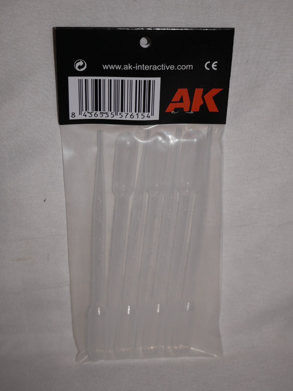 AK Interactive Medium Size Pipettes For Modeling Paint Mixes (7 pcs) - AK615