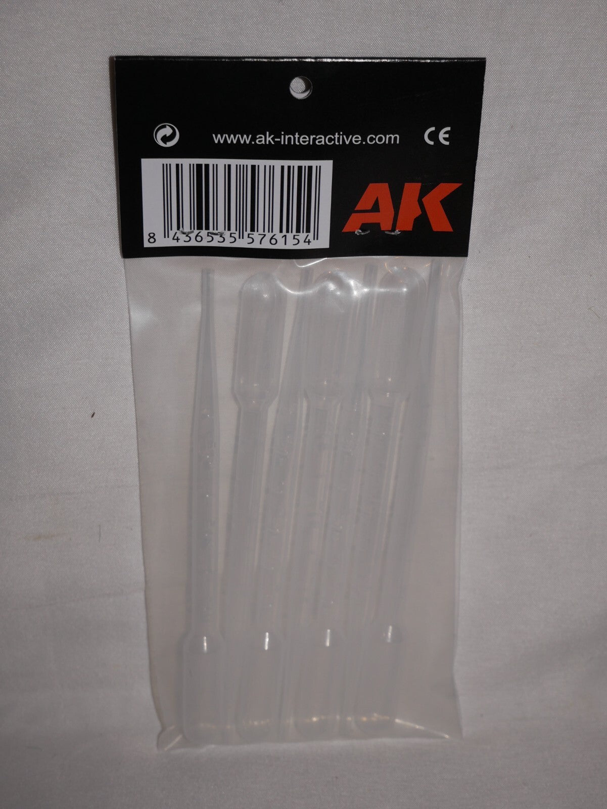 AK Interactive Medium Size Pipettes For Modeling Paint Mixes (7 pcs) - AK615