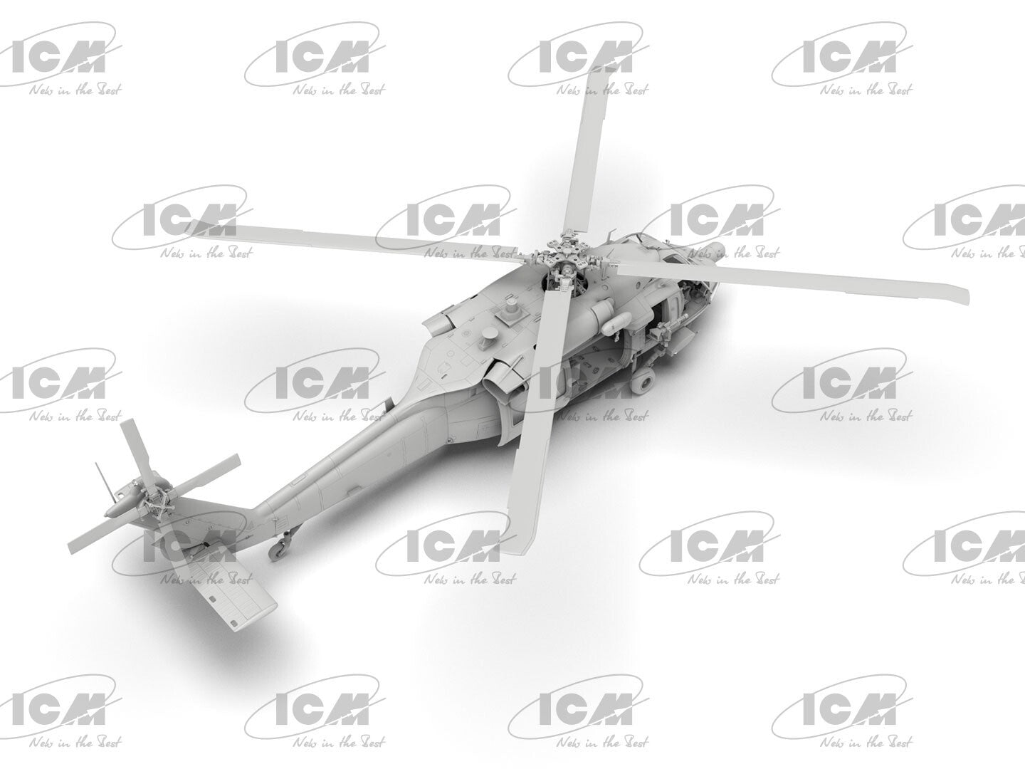 ICM 1:48 Scale Sikorsky MH-60L Black Hawk Down Operation Gothic Serpent - 48363