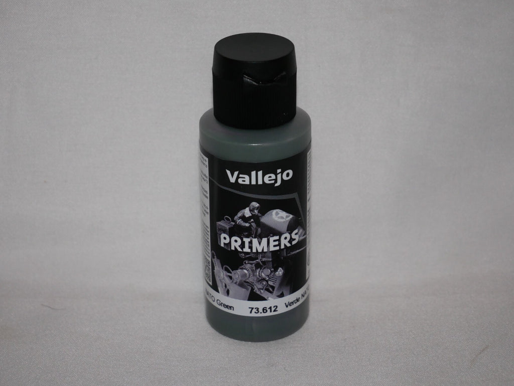 Vallejo Polyurethane Surface Primers NATO Green 60ml / 2.02 fl oz Bottle 73.612