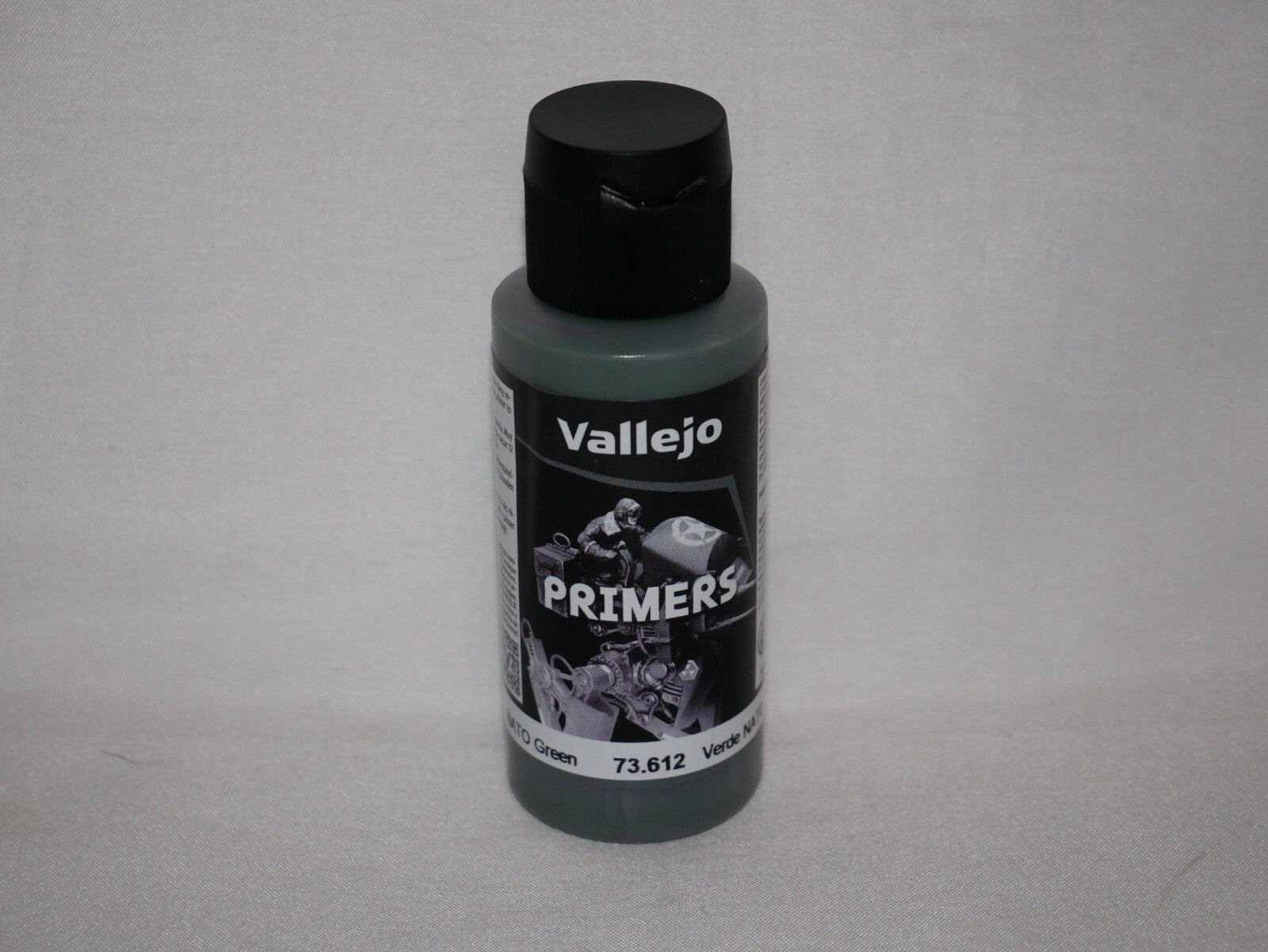 Vallejo Polyurethane Surface Primers NATO Green 60ml / 2.02 fl oz Bottle 73.612
