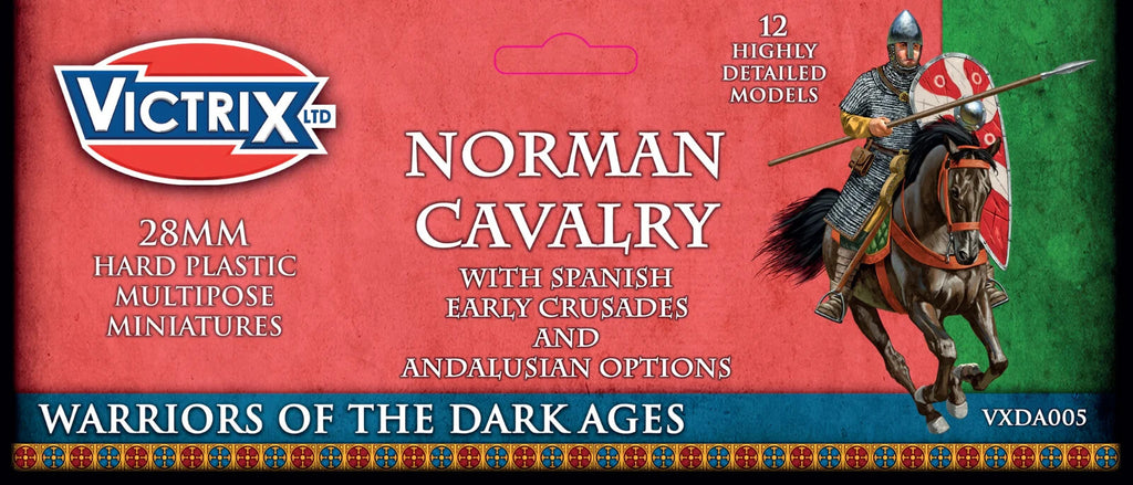 Victrix Warriors Of The Dark Ages 28mm Scale Hard Plastic Norman Cavalry VXDA005