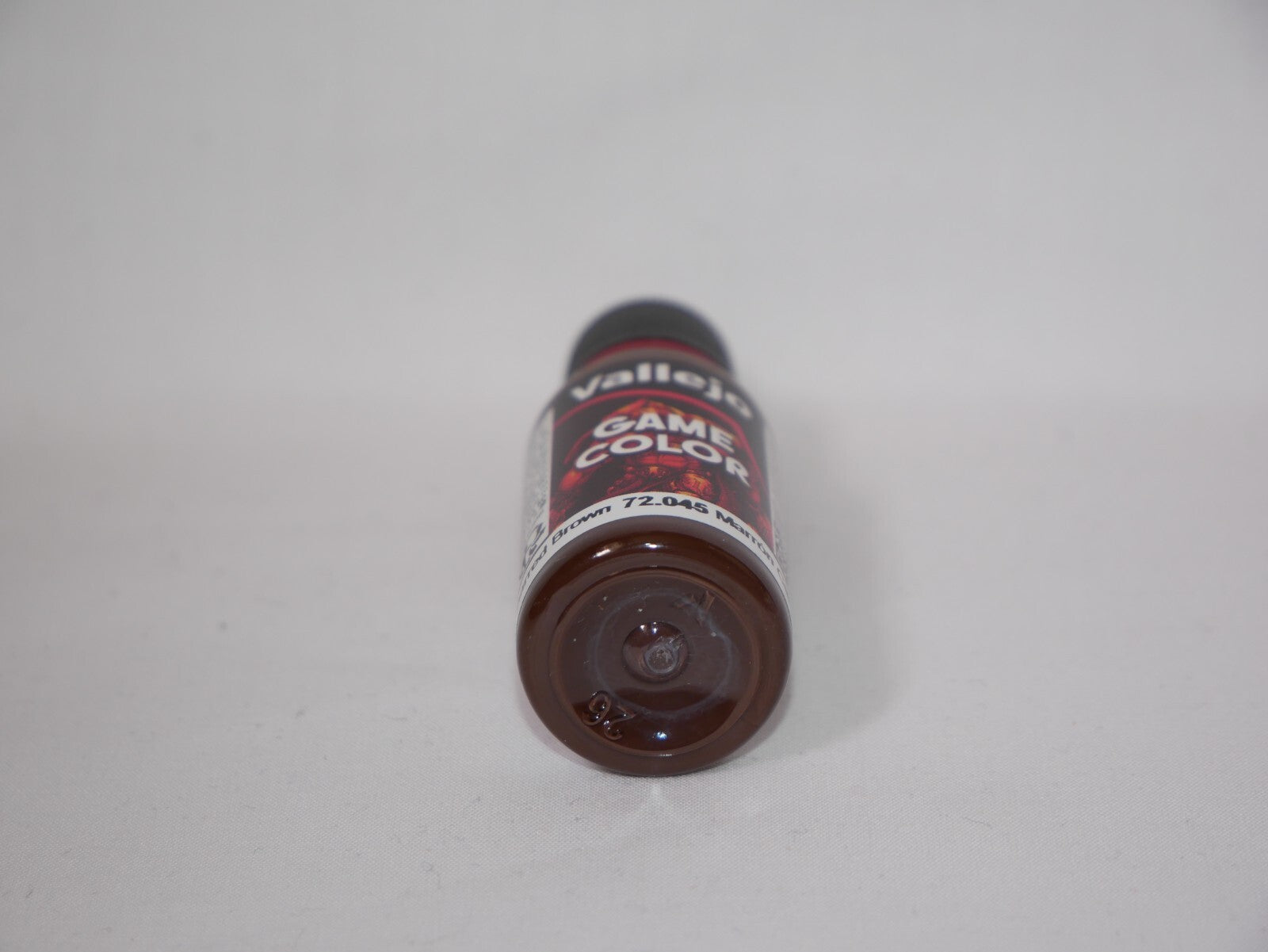 Vallejo Game Color Acrylics Charred Brown 18ml/0.6 fl oz Dropper Bottle - 72.045
