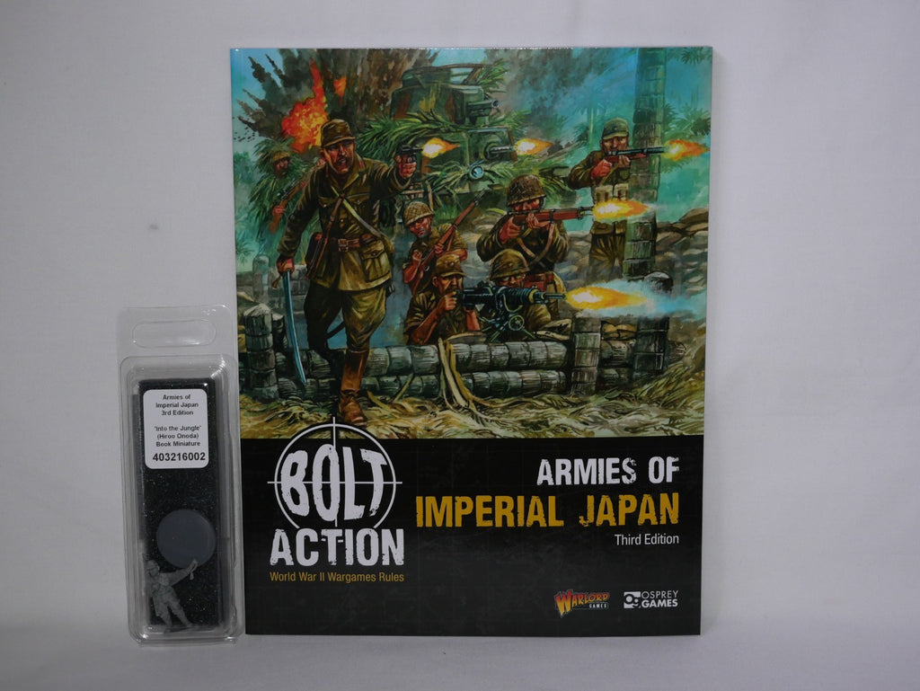 Warlord Games Bolt Action Armies Of Imperial Japan With Hiroo Onoda Book Figure