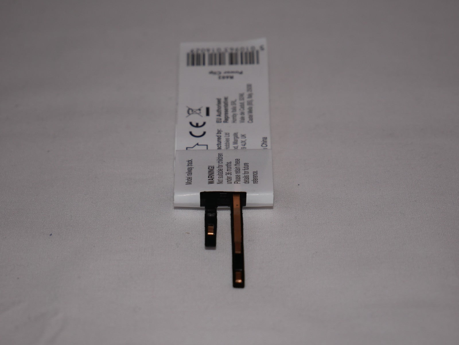 Hornby 1:76 Scale (OO Gauge) Rail Track Accessories Power Connecting Clip - R602