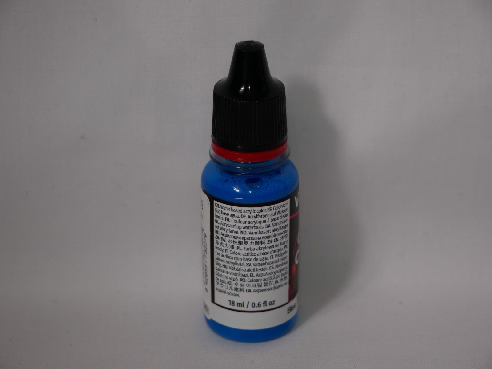 Vallejo Game Color Acrylic Wash Range Blue 18ml/0.6 fl oz Dropper Bottle 73.207