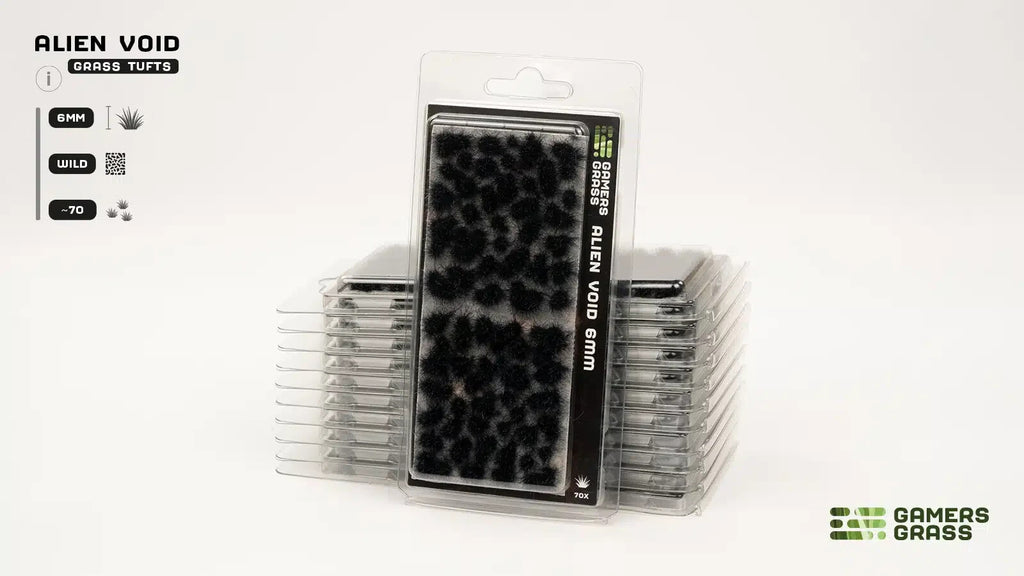 Gamers Grass Alien Void 6mm Tufts For Wargaming Mini Bases (70) Per Pack GGA-VO
