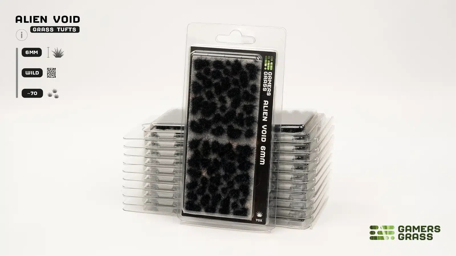 Gamers Grass Alien Void 6mm Tufts For Wargaming Mini Bases (70) Per Pack GGA-VO