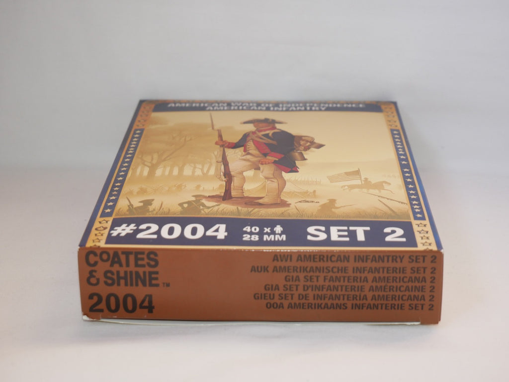 Hat Industrie 1:56 American War Of Independence American Infantry Set 2 - 2004