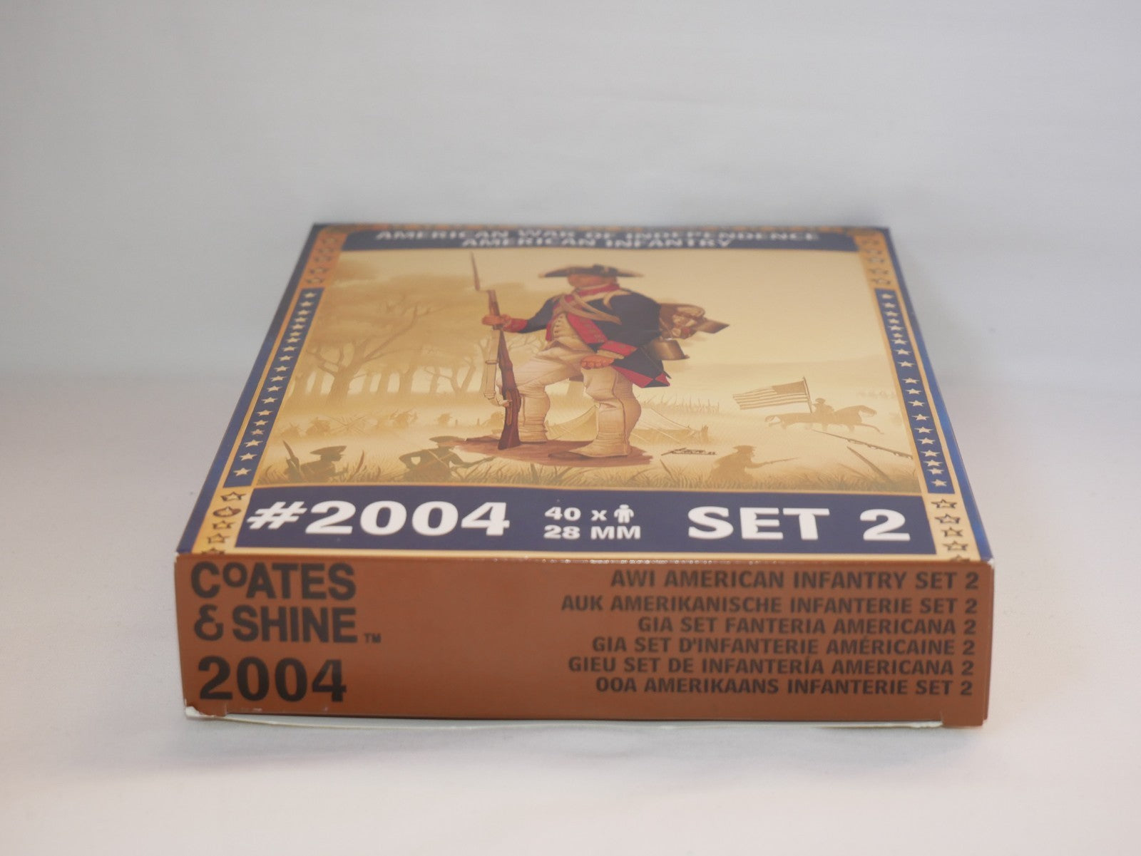 Hat Industrie 1:56 American War Of Independence American Infantry Set 2 - 2004