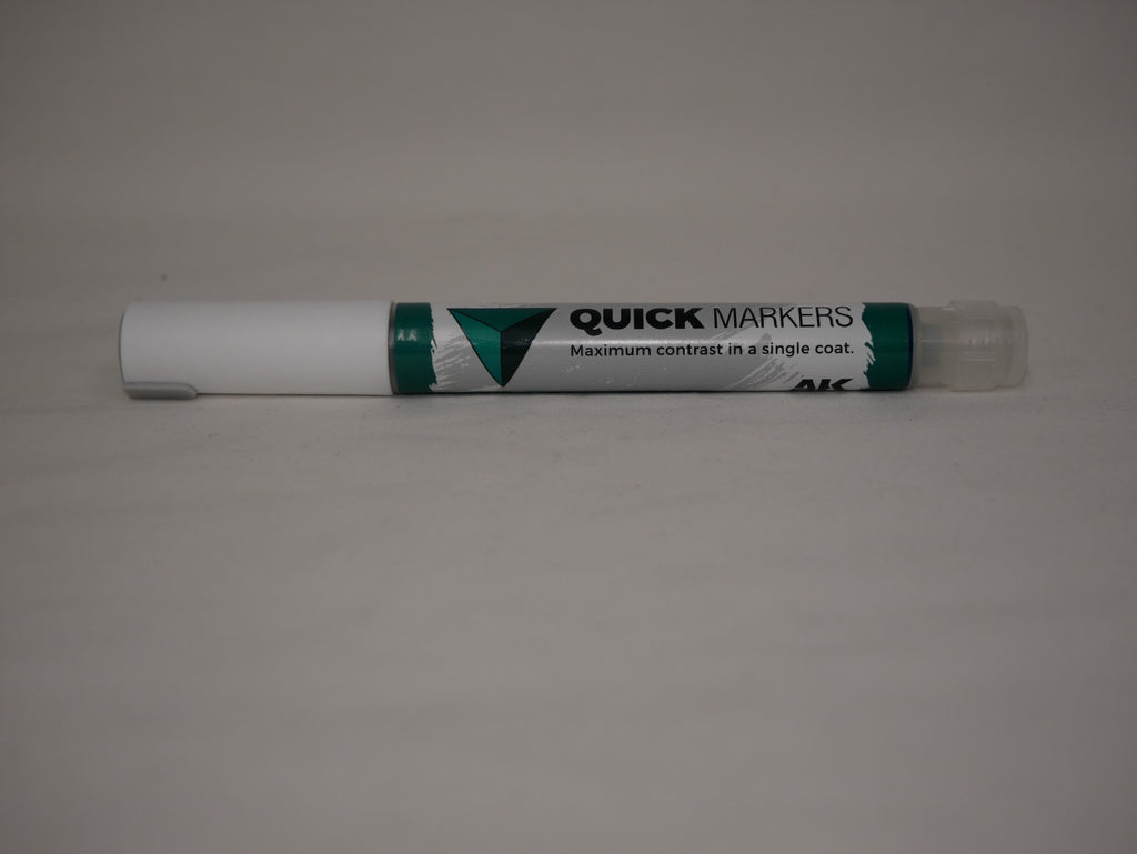 AK Interactive Acrylic Quick Gen Markers For Tabletop Games Turquoise Green - AKMQ014