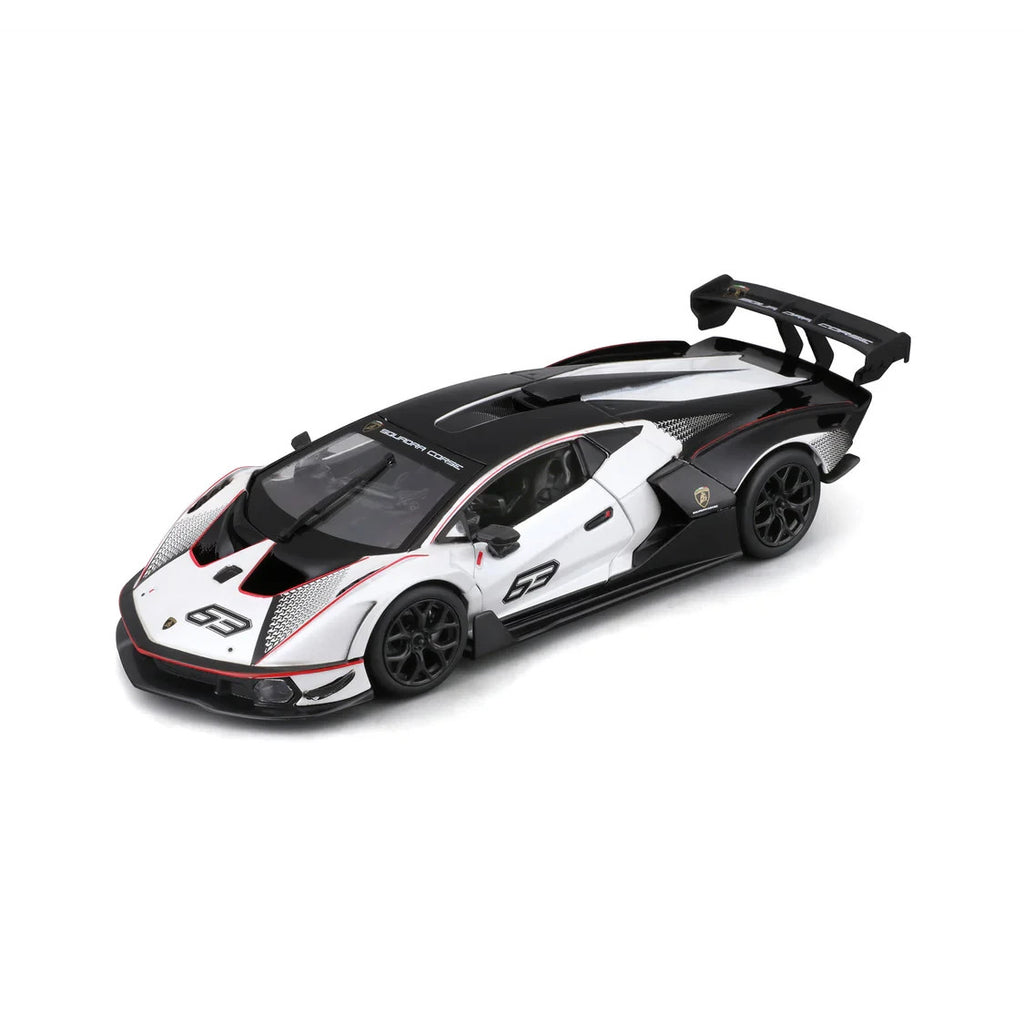 Burago 1:24 Scale Lamborghini Essenza SCV12 Track Only Sports Car - #18-28023