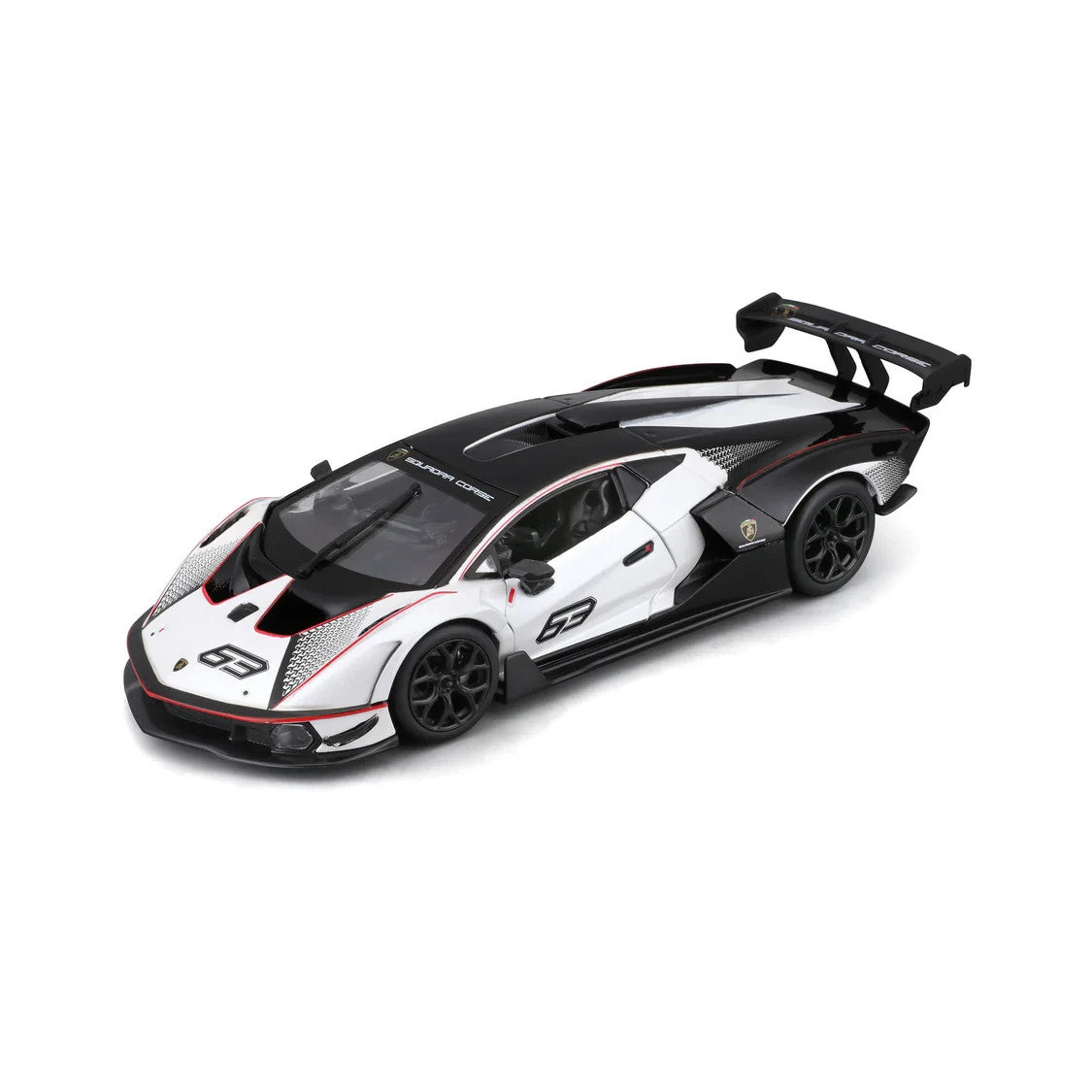Burago 1:24 Scale Lamborghini Essenza SCV12 Track Only Sports Car - #18-28023