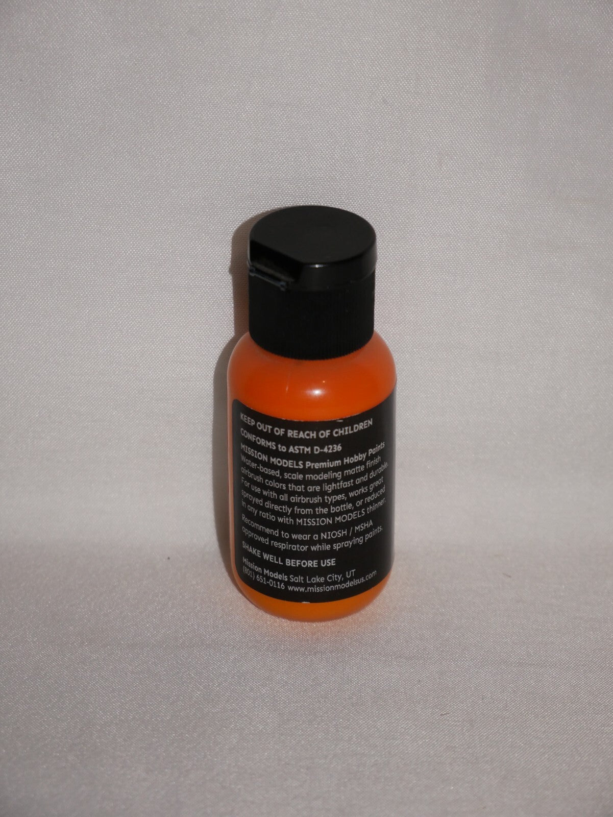 Mission Models Premium Hobby Paints Orange 30ml / 1 fl oz Bottle (MMP - 005)
