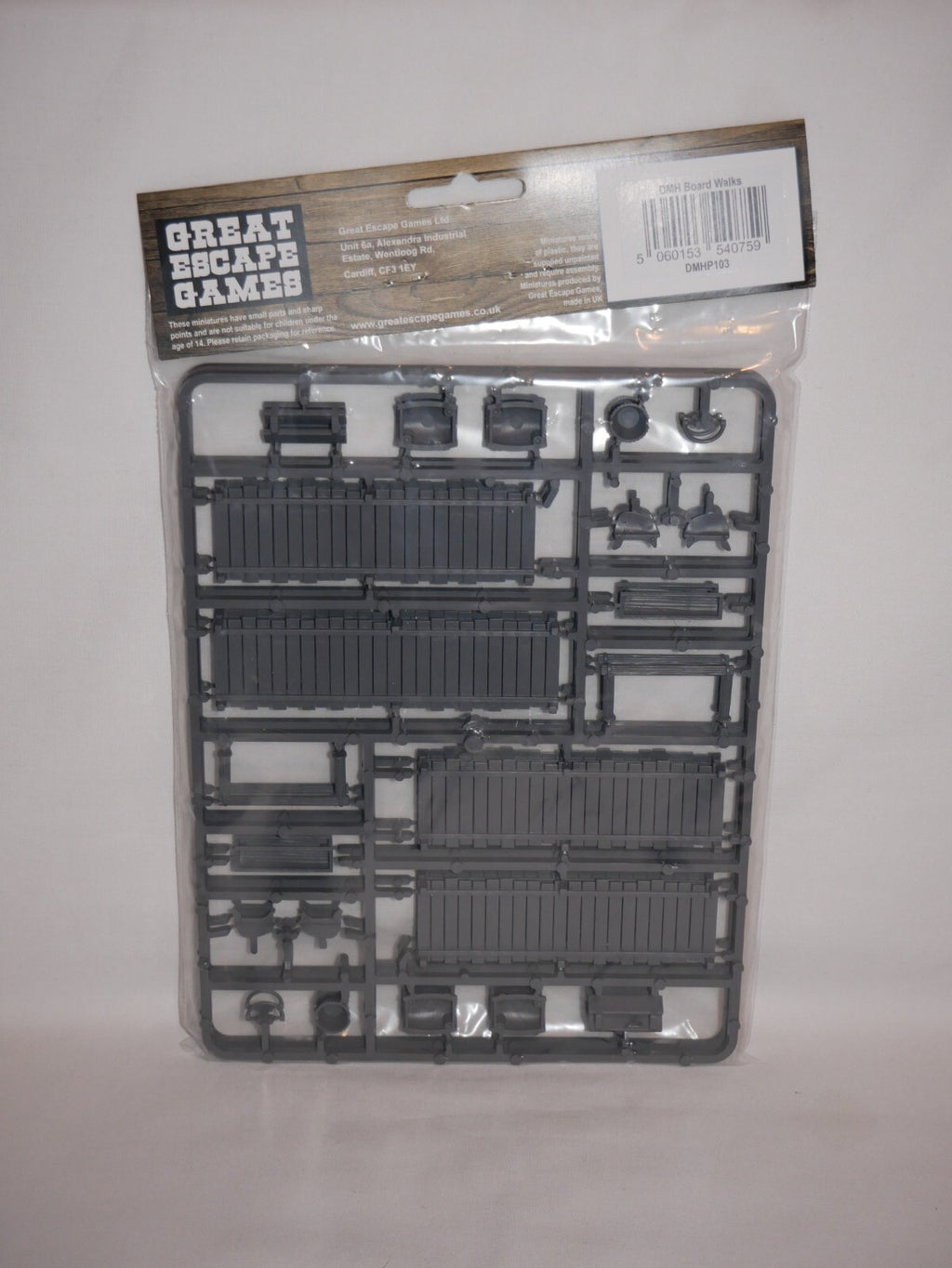 Great Escape Games Dead Mans Hand 28mm Scale Hard Plastic Board Walks - DMHP103