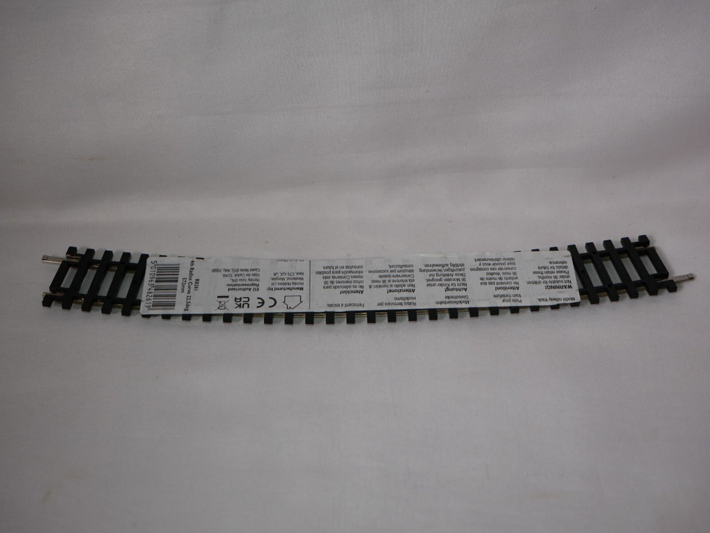 Hornby 1:76 Model Railway Track Single Piece 4th Radius 22.5 Deg Curve Arc R8261