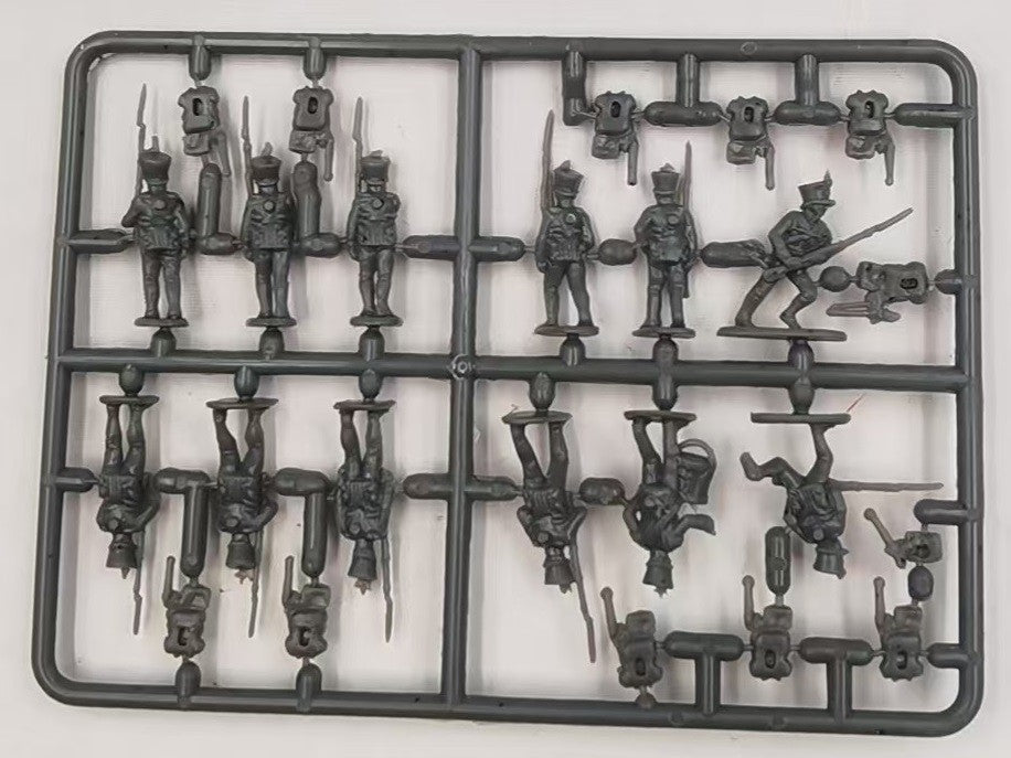Hat Industrie 1:72 Scale Napoleonic Austrians Infantry (Advancing) Figures - 8164