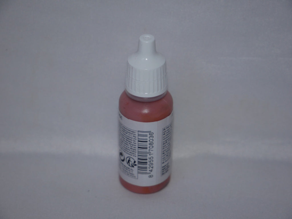 Vallejo Model Color Brown Rose Acrylic 17ml/0.57 fl oz Dropper Bottle - 70.803