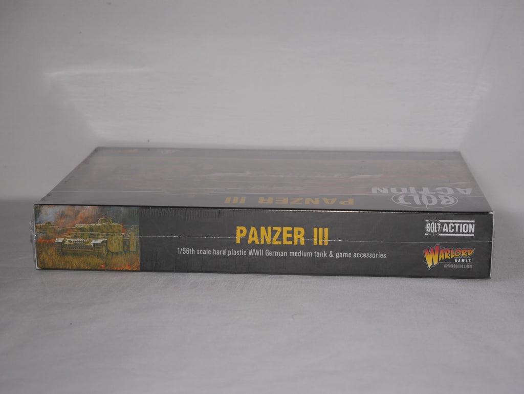 Warlord Games Bolt Action 1:56 Scale WW2 German Panzer III Medium Tank 402012004