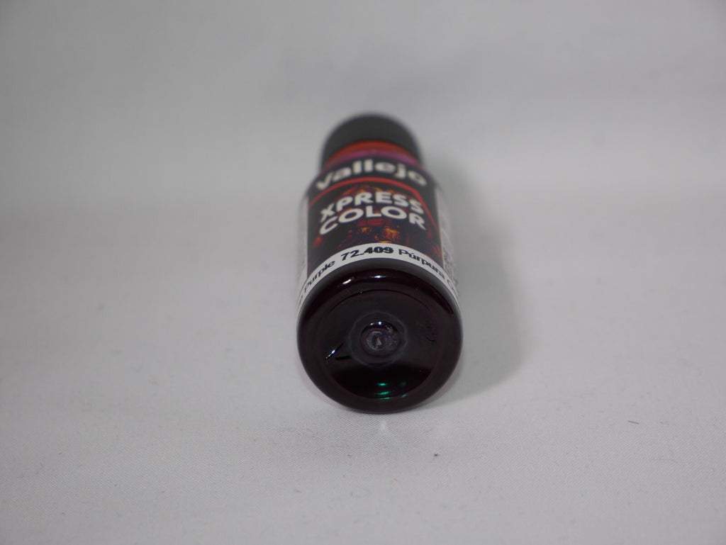 Vallejo Xpress Color Acrylics Deep Purple 18ml/0.6 fl oz Dropper Bottle - 72.409
