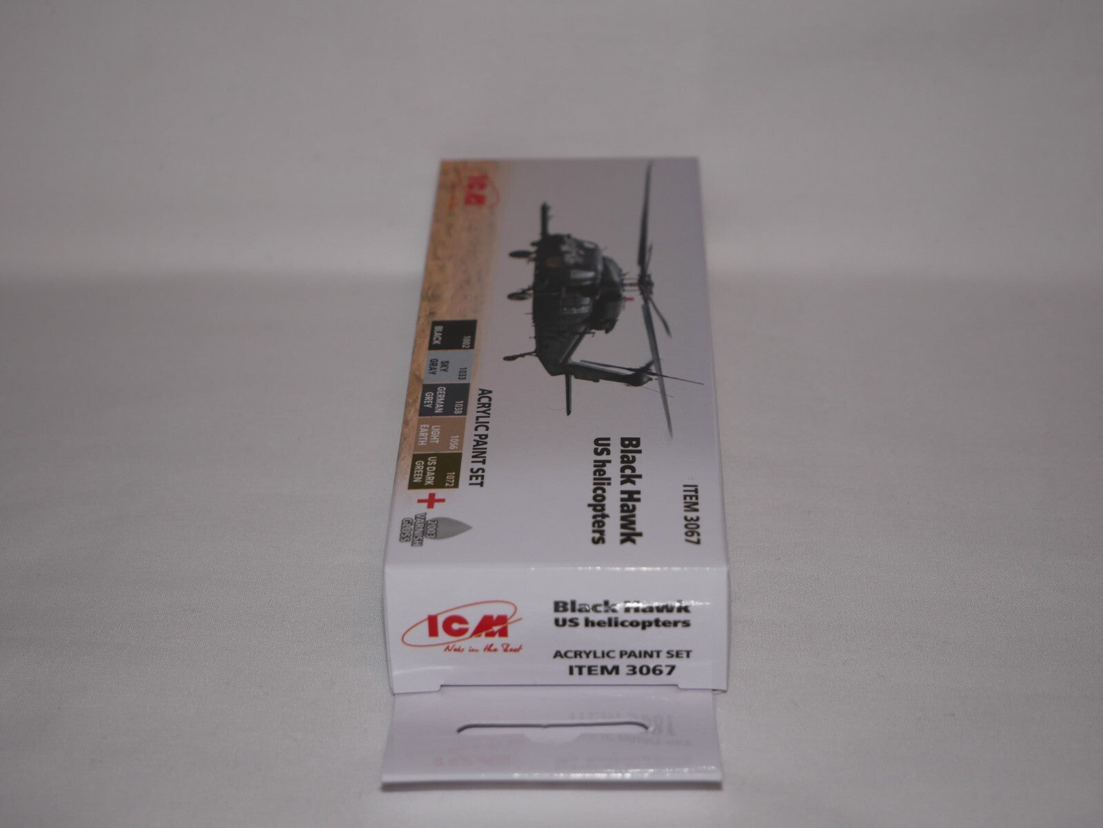 ICM Black Hawk US helicopters Model Kit 6 piece 12ml Acrylic Paints Set - 3067