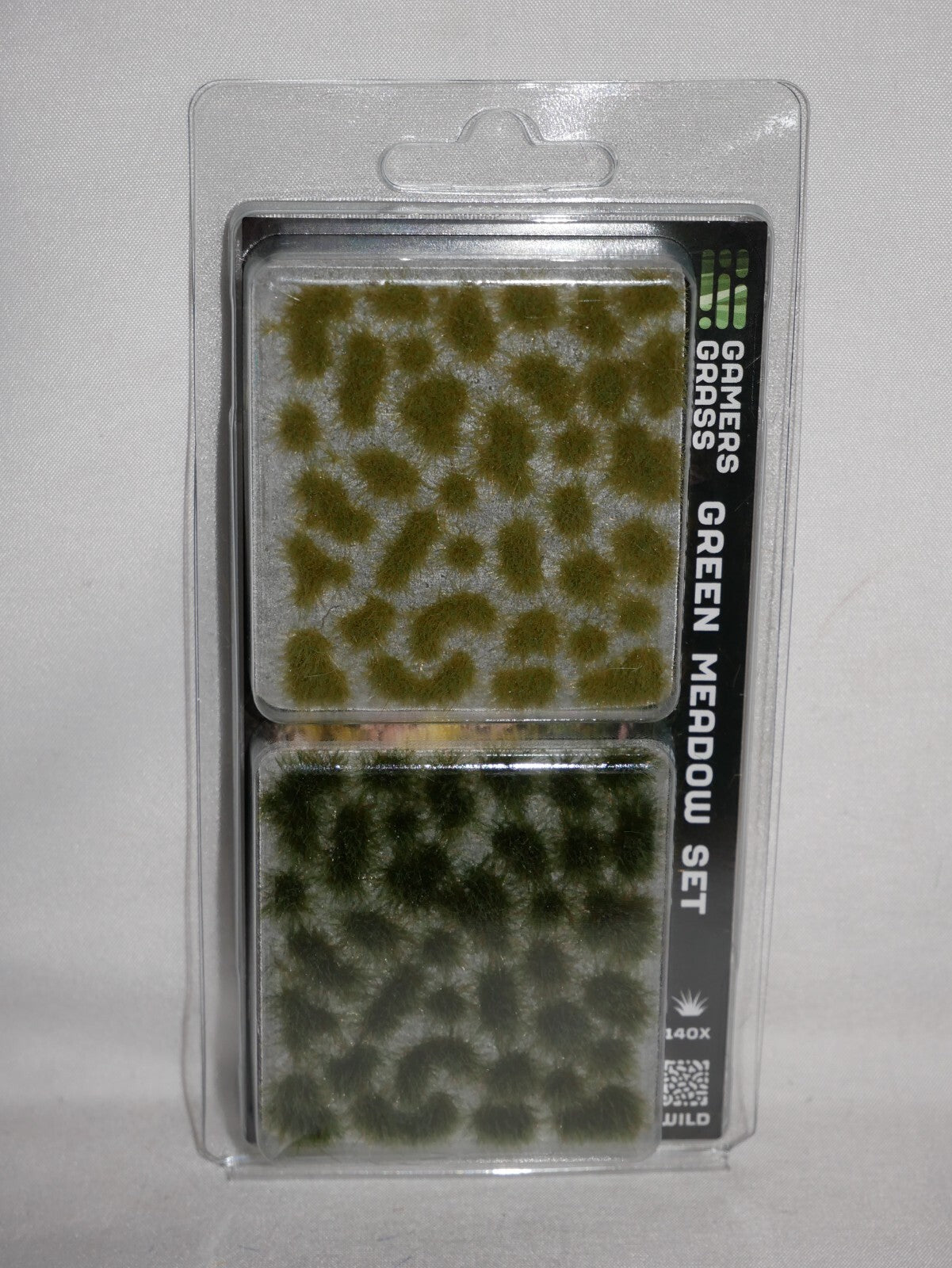 Gamers Grass Wild Green Meadow Tuft Set For Wargaming Bases (140) Per Pack - GGSET-GM