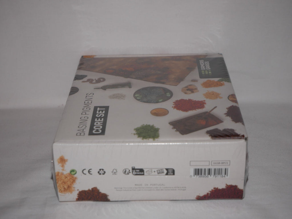 Gamers Grass Basing Pigments (9 Piece) Core Set For Modelling Dioramas - GGSB-BPCS