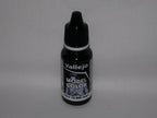 Vallejo Model Color Black Acrylic 18ml/0.6 fl oz Dropper Bottle - 70.950