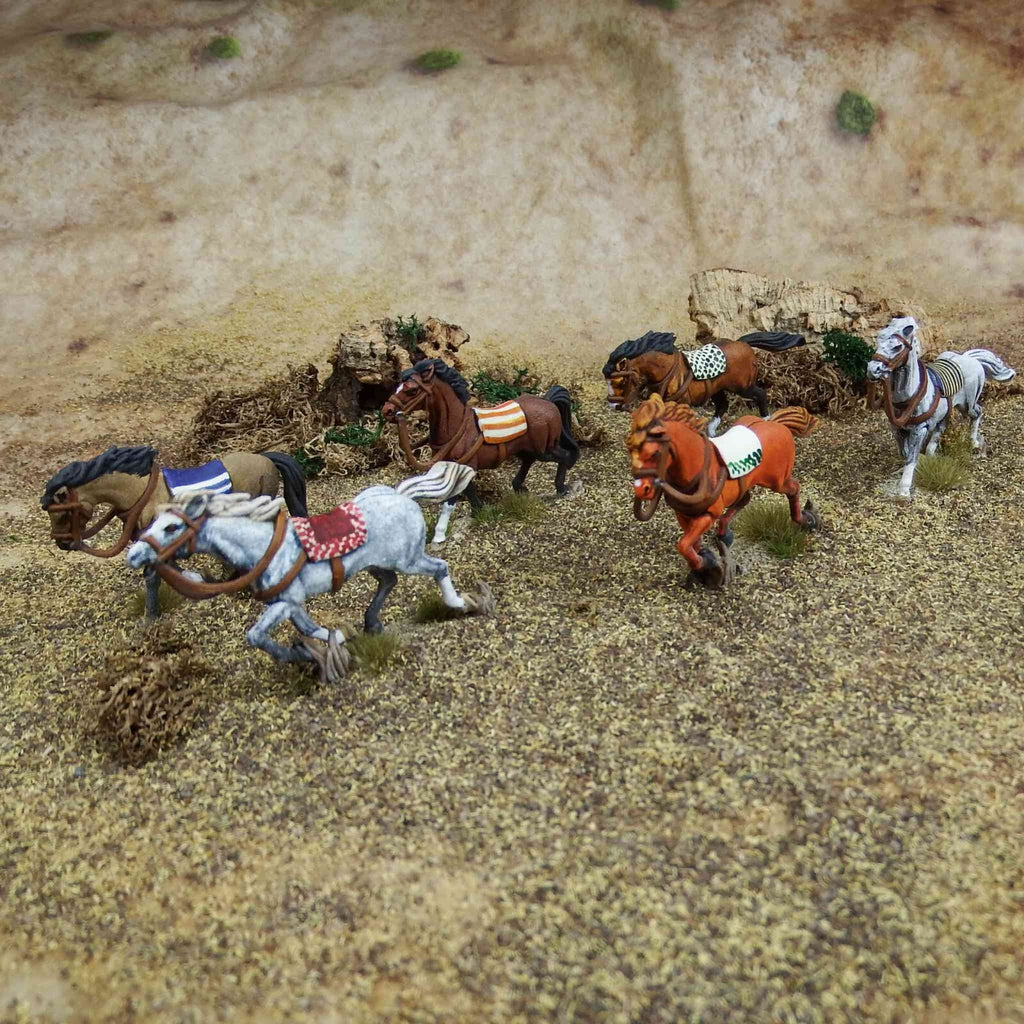 Wargames Atlantic General Accoutrements 28mm Hard Plastic Light Horses WAAGA005