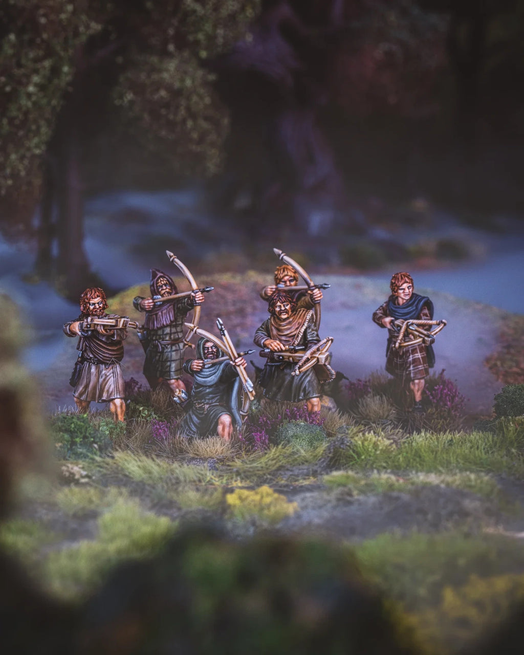 Victrix Warriors Of The Dark Ages 28mm Scots/Picts Archers & Crossbowmen - VXDA020