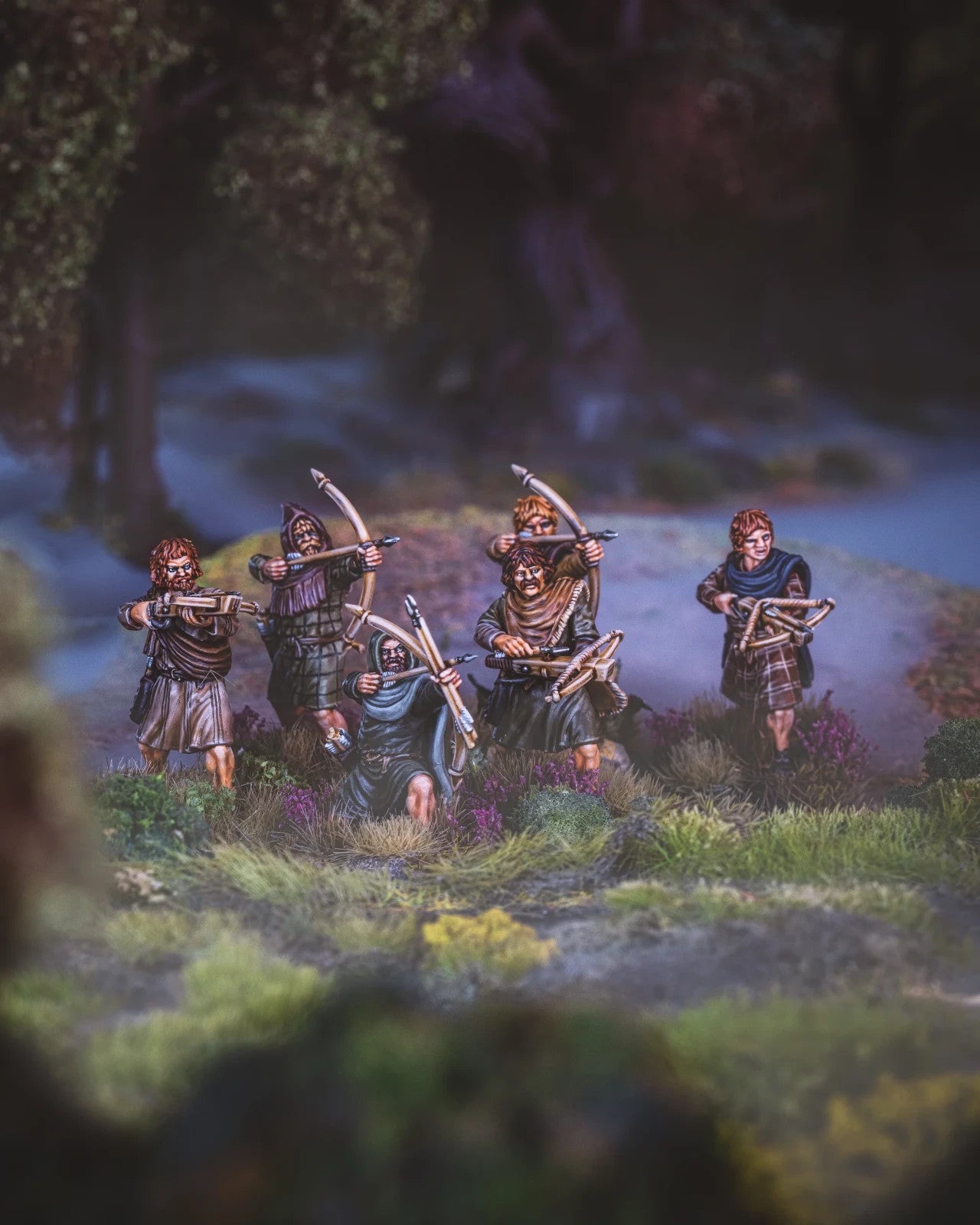 Victrix Warriors Of The Dark Ages 28mm Scots/Picts Archers & Crossbowmen - VXDA020