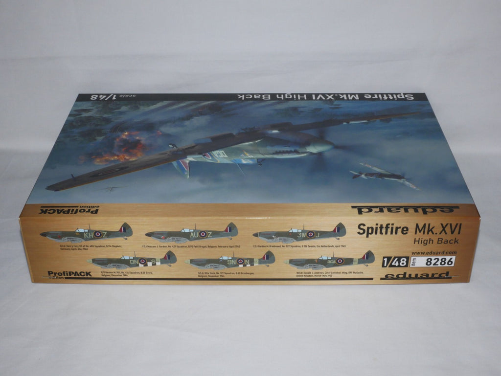Eduard 1:48 Scale Supermarine Spitfire Mk.XVI High Back ProfiPACK Edition - 8286