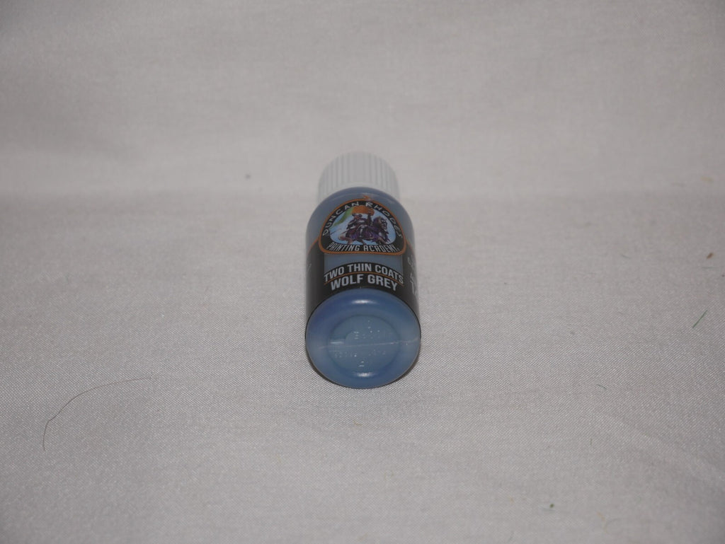 Duncan Rhodes Painting Academy 'Two Thin Coats' Wolf Grey 15ml Bottle - 10050