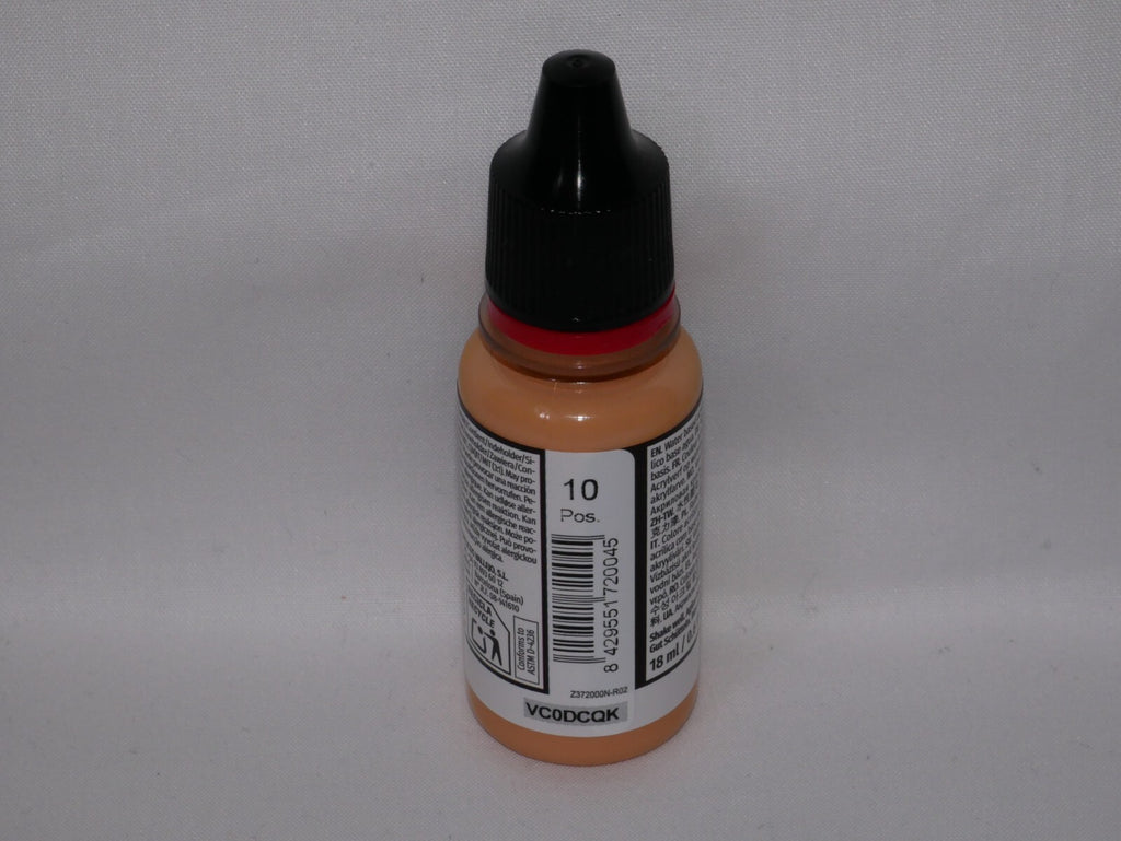 Vallejo Game Color Acrylic Elf Skin Tone 18ml/0.6 fl oz Dropper Bottle - 72.004