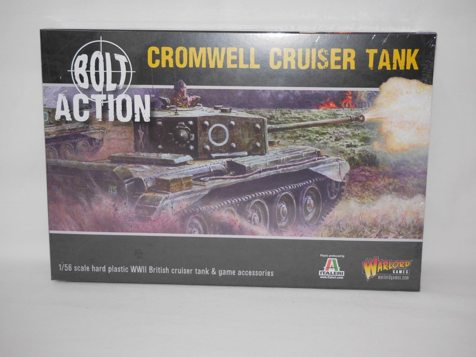 Warlord Games Bolt Action 1:56 Scale WW2 British Cromwell Cruiser Tank - 402011003