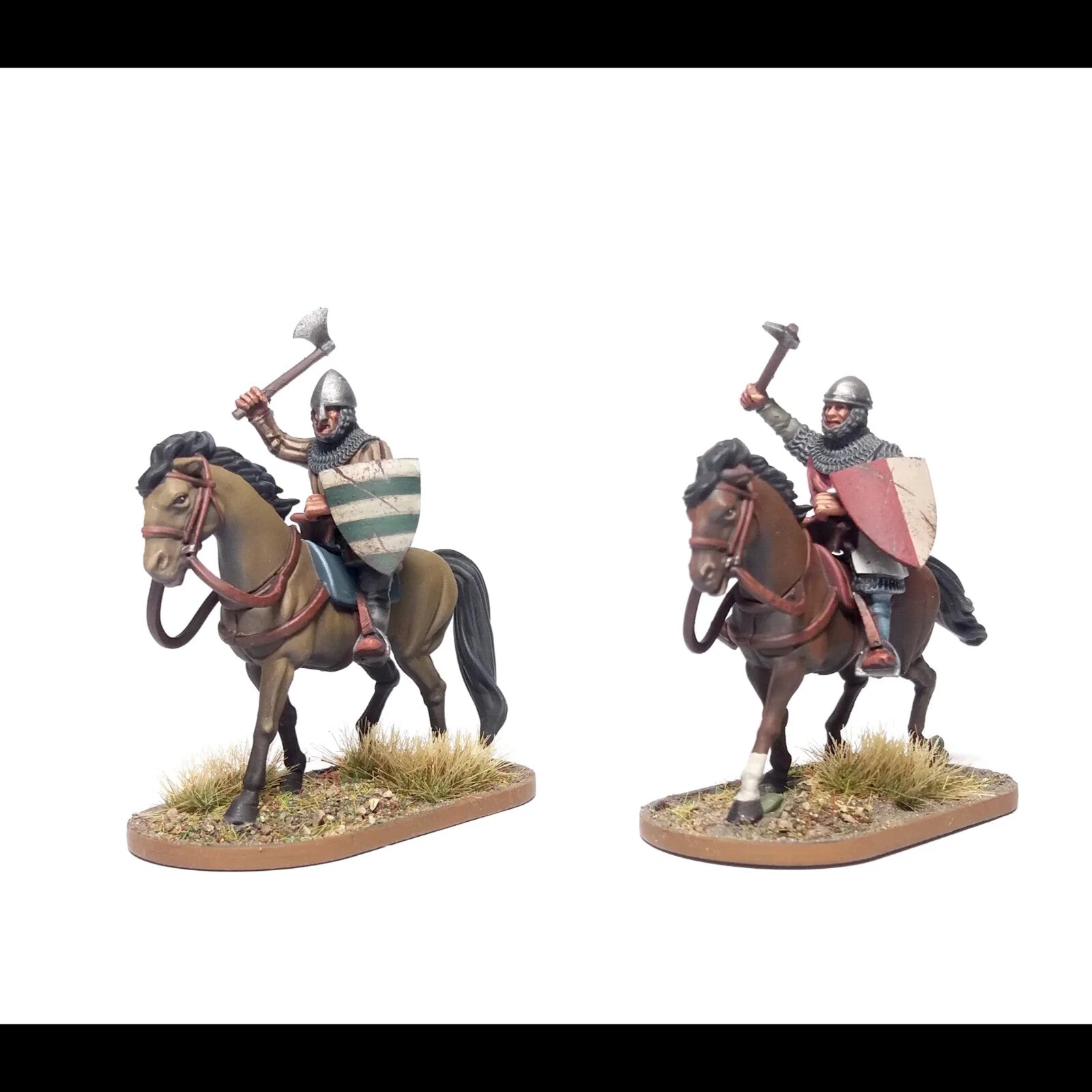 Wargames Atlantic The Barons' War 28mm Mounted Serjeants (1150-1320) - WAAAC005