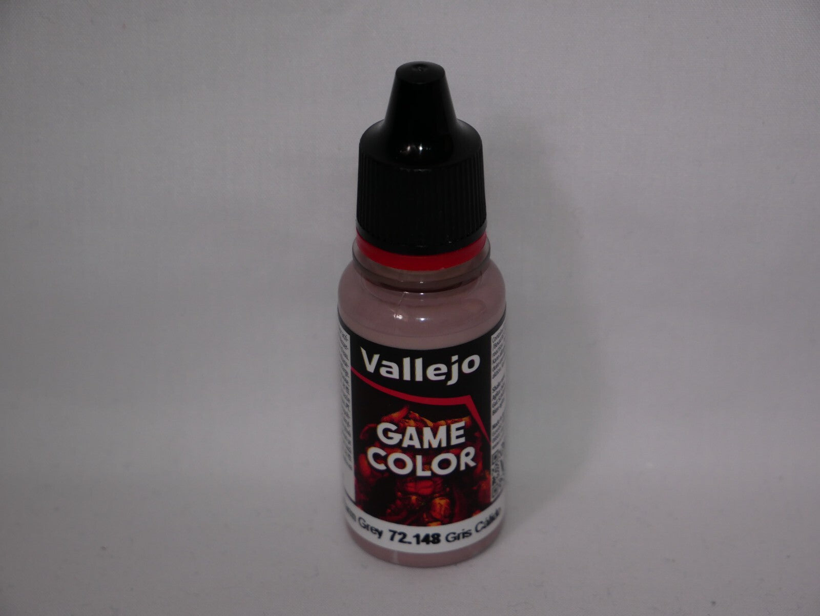 Vallejo Game Color Acrylic Range Warm Grey 18ml/0.6 fl oz Dropper Bottle 72.148