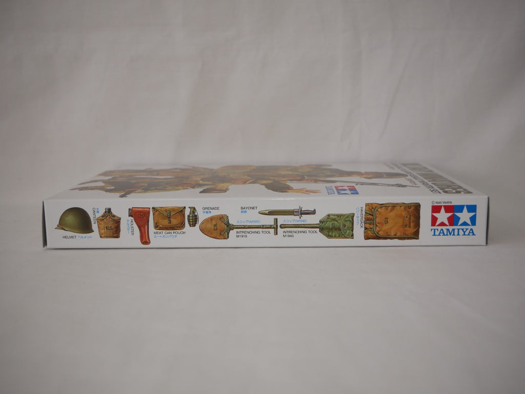 Tamiya Military Miniatures 1:35 Scale WWII US Army Assault Infantry Set - 35192