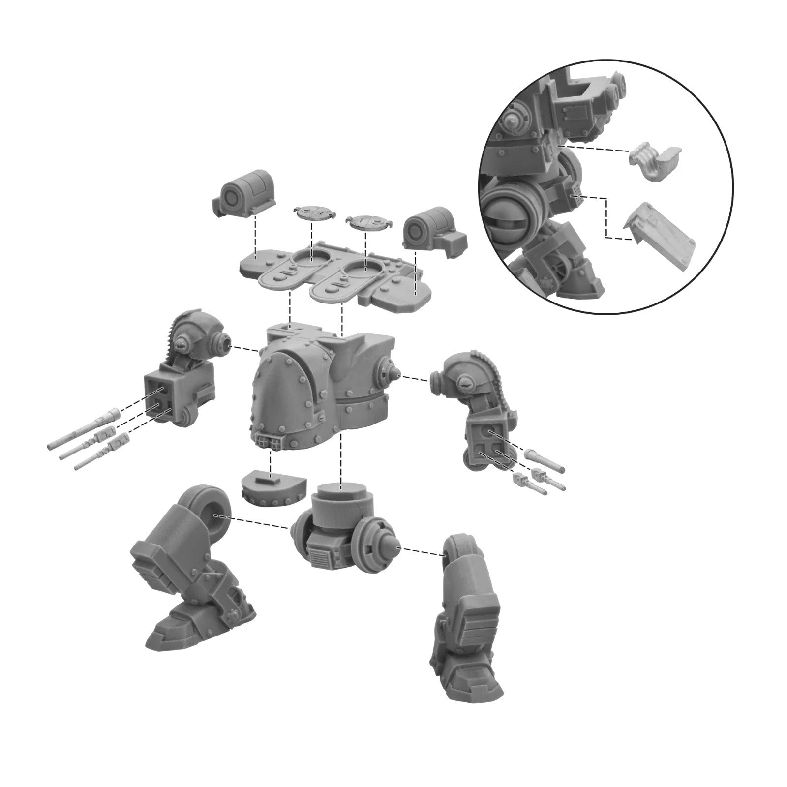 Warlord Games Konflikt 47 1:56 Scale USA M9A2 Kodiak Support Walker - 452600401