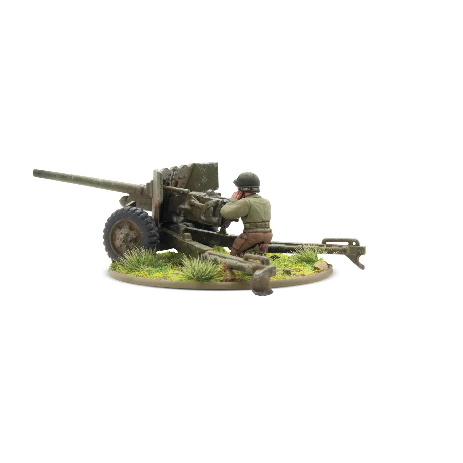 Warlord Games Bolt Action 1:56 Scale WWII US Army 57mm Anti-Tank Gun - 402013054