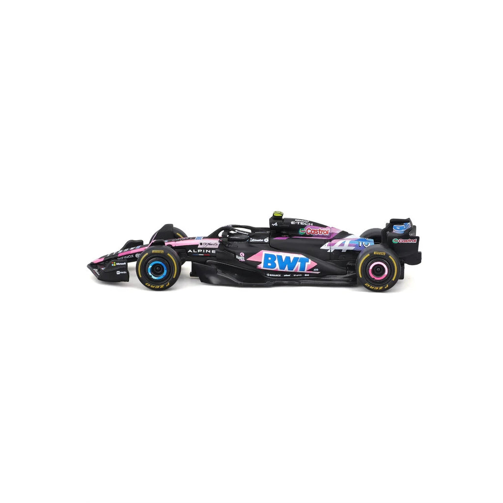 Burago 1:43 Scale BWT Alpine F1 Team A524 2024 No.10 Pierre Gasly - #18-38220G