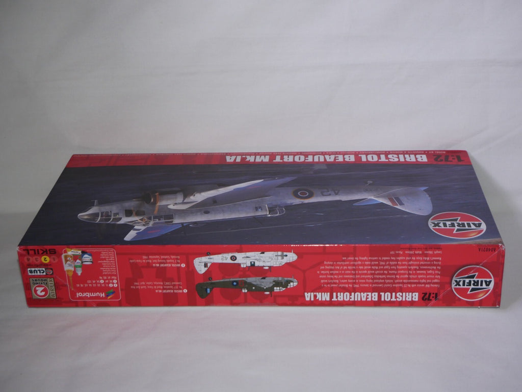 Airfix 1:72 Scale Bristol Beaufort Mk.IA Model Plane Kit Skill Level 2 - A04021A